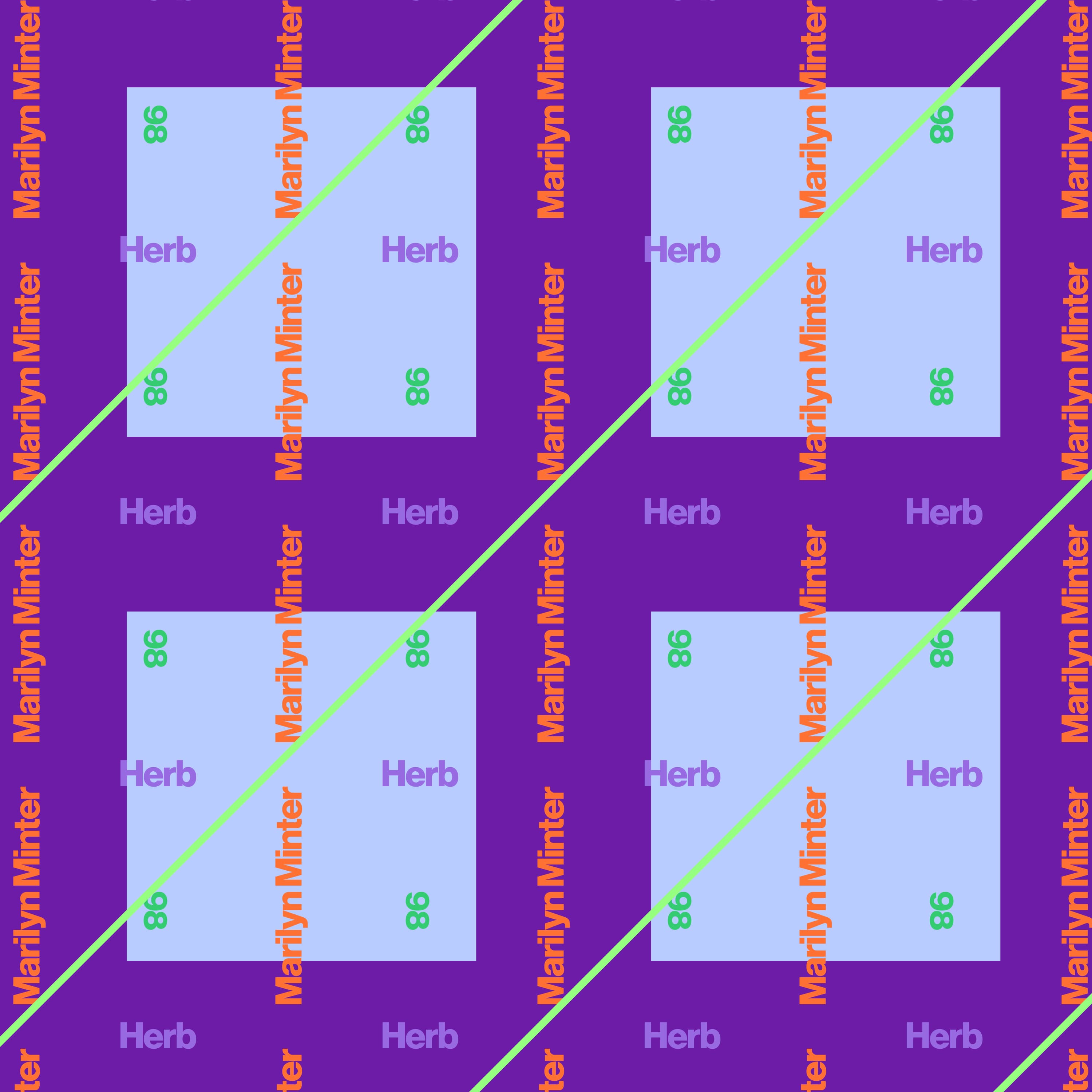 Herb Sundays 98: Marilyn Minter